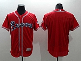 Atlanta Braves Customized Men's Red Flexbase Collection Stitched Baseball Jersey,baseball caps,new era cap wholesale,wholesale hats